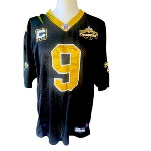NFL official Super Bowl champions, New Orleans Drew Brees jersey good condition